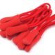 Zipper Schlaufen - rot