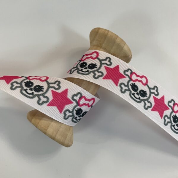 Ripsband Love Skull – Bild 1