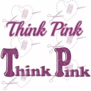 Think Pink Plotterdatei Pink Ribbon