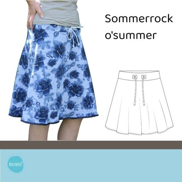 Ebook Sommerrock o´summer Gr. 32-50 – Bild 1