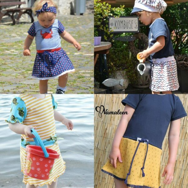 Ebook Meermädchen Kleid Gr. 62-170 + Plottdateien-Set – Bild 8