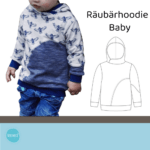 Ebook Räubärhoodie Baby Gr. 62-92