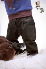 Hose BeinHinein mit Knopflochgummi Nähanleitung und Schnittmuster – Bild 3