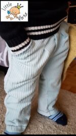 Hose BeinHinein mit Knopflochgummi Nähanleitung und Schnittmuster – Bild 2