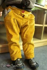 Hose BeinHinein mit Knopflochgummi Nähanleitung und Schnittmuster – Bild 7