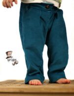 Hose BeinHinein mit Knopflochgummi Nähanleitung und Schnittmuster – Bild 15