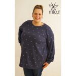 Schnittherzchen Curvy Bow Shirt - Größe 46 - 58