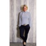 Schnittherzchen Bow Shirt - Größe 32 - 46