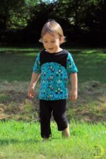 Shirt Maxim(a) Nähanleitung und Schnittmuster und Plotter-/Applikationsdatei Hubi&Inge – Bild 3