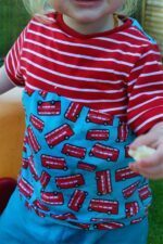 Shirt Maxim(a) Nähanleitung und Schnittmuster und Plotter-/Applikationsdatei Hubi&Inge – Bild 5