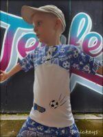 Shirt Maxim(a) Nähanleitung und Schnittmuster und Plotter-/Applikationsdatei Hubi&Inge – Bild 7