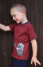 Shirt Maxim(a) Nähanleitung und Schnittmuster und Plotter-/Applikationsdatei Hubi&Inge – Bild 14