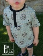 Shirt Maxim(a) Nähanleitung und Schnittmuster und Plotter-/Applikationsdatei Hubi&Inge – Bild 15