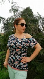 Shirt / Kurzpulli Jaane Gr. 32-48 – Bild 8