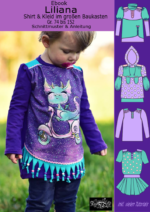 Liliana Shirt & Kleid im großen Baukasten Gr. 74 bis 152