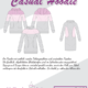 Papierschnittmuster, Curvy Casual Hoodie 46-58