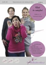 Papierschnittmuster Kleid "be satisfied" - Gr. 32 - 44