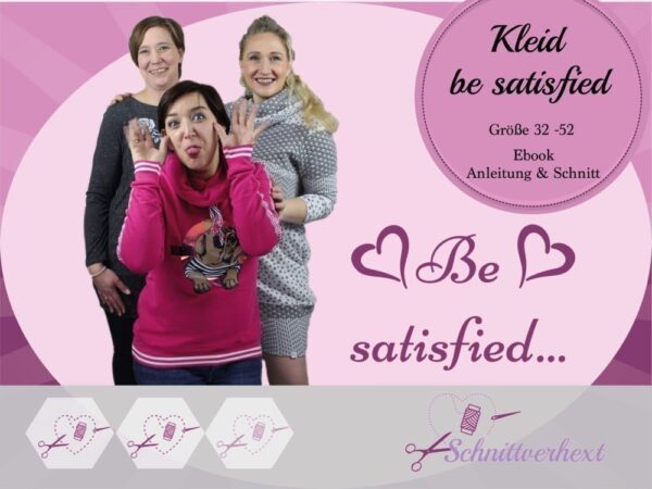Ebook Kleid "be satisfied" - Gr. 32 - 52 – Bild 1