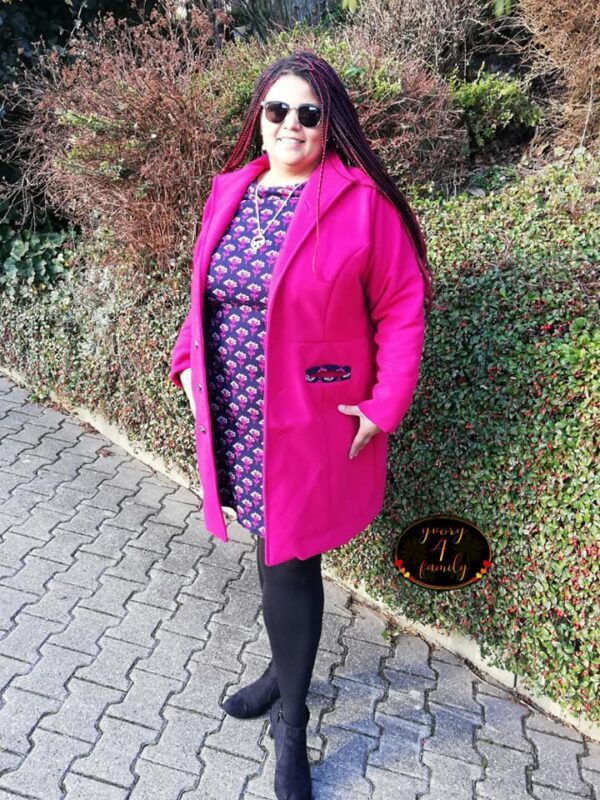 Papierschnittmuster,  Curvy Jacky O-Coat Gr. 46 - 58 – Bild 4