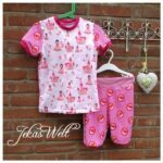 Kombi Ebook Schlafanzug kurz+lang Gr.68-122 – Bild 5