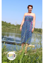 Boho-Bandeau Damen Gr. 32 bis 52 – Bild 2