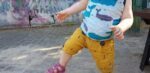 Kurze Hose BeinHalbRein mit Knopflochgummi – Bild 3