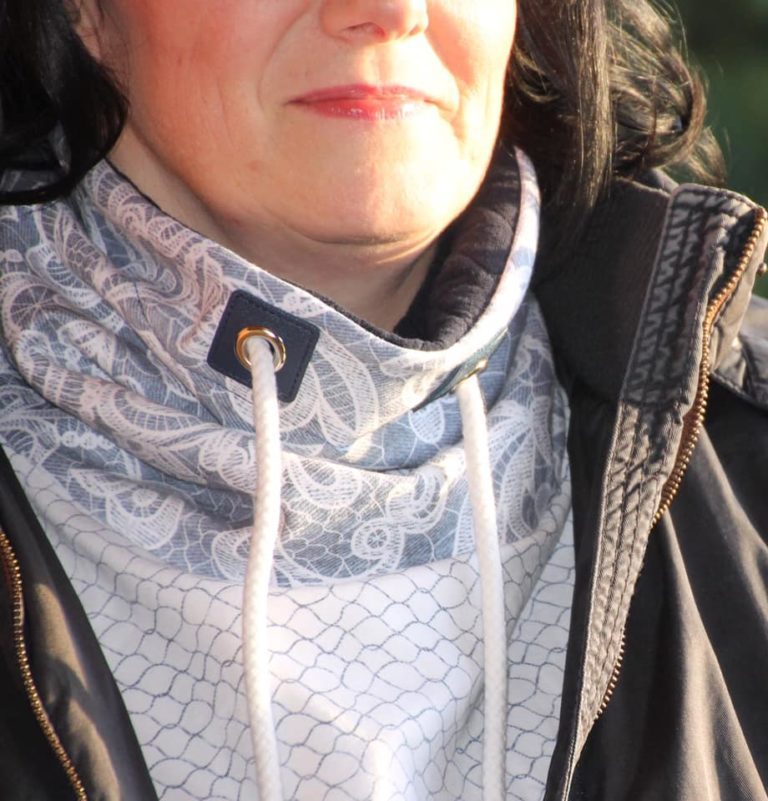 Trageschal MissWolligWarm Nähanleitung und Schnittmuster – Bild 5