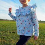 Rüschenbluse Flocke Gr. 98-122 – Bild 6