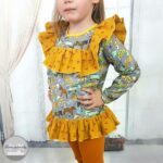 Rüschenbluse Flocke Gr. 98-122 – Bild 5