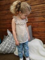 Rüschenbluse Flocke Gr. 98-122 – Bild 2