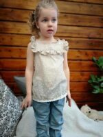 Rüschenbluse Flocke Gr. 98-122