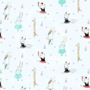 Dancing Animals - hellblau (BIPP Design)