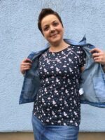 LeA & CheZ "Number Two" 4in1 Shirt Hoodie Kleid Ballonkleid Gr. 32-50 – Bild 14
