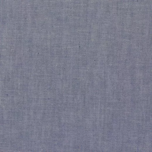 Baumwolle Popelin - meliert - hellblau