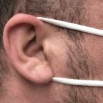 Elastisches rundes Gummiband - 5mm - weiß