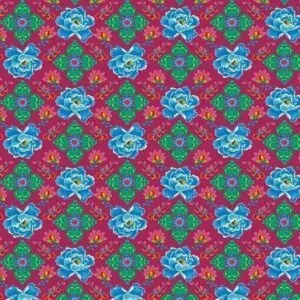 Baumwolle Popelin - Phae - cerise