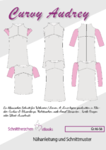 Papierschnittmuster Kleid/Tunikabluse Curvy Audrey Gr. 46 - 58