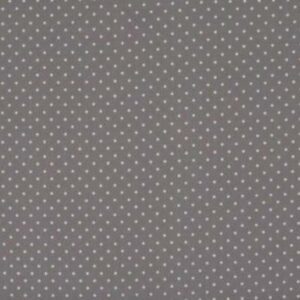 Baumwolle Popelin - Small Dots - grau