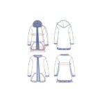 JACKIE HOODIE PAPIERMUSTER – Bild 5