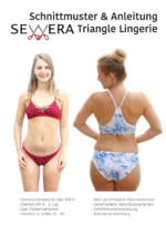 Triangle Lingerie Schnittmuster und Anleitung by Sewera