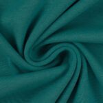 Jersey Baumwolle "Vanessa" - petrol - Swafing