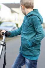 Kombi Paket Bow-Cut-Hoodie TEENS und Bow-Cut-Hoodie Damen (Größen 122-164, 32-50) – Bild 8