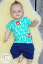 KOMBI Ebook Baby-Button-Tunika und Shirt mit Knopfleiste an der Schulter - Größe 50-92 – Bild 6