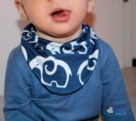 Waterfall-Neck Halstuch in Wasserfall-Optik für Babies, Kleinkinder und Kinder – Bild 3