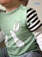 KOMBI Ebook Baby-Button-Tunika und Shirt mit Knopfleiste an der Schulter - Größe 50-92 – Bild 7