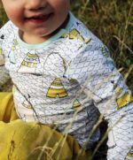 KOMBI Ebook Baby-Button-Tunika und Shirt mit Knopfleiste an der Schulter - Größe 50-92 – Bild 9