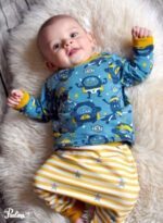 KOMBI Ebook Baby-Button-Tunika und Shirt mit Knopfleiste an der Schulter - Größe 50-92 – Bild 2