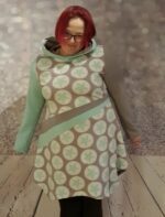 Regenbogenkleid Gr. 34 - 50 – Bild 3