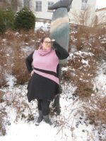 Regenbogenkleid Gr. 34 - 50 – Bild 4