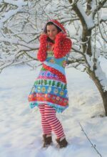 Regenbogenkleid Gr. 34 - 50 – Bild 14